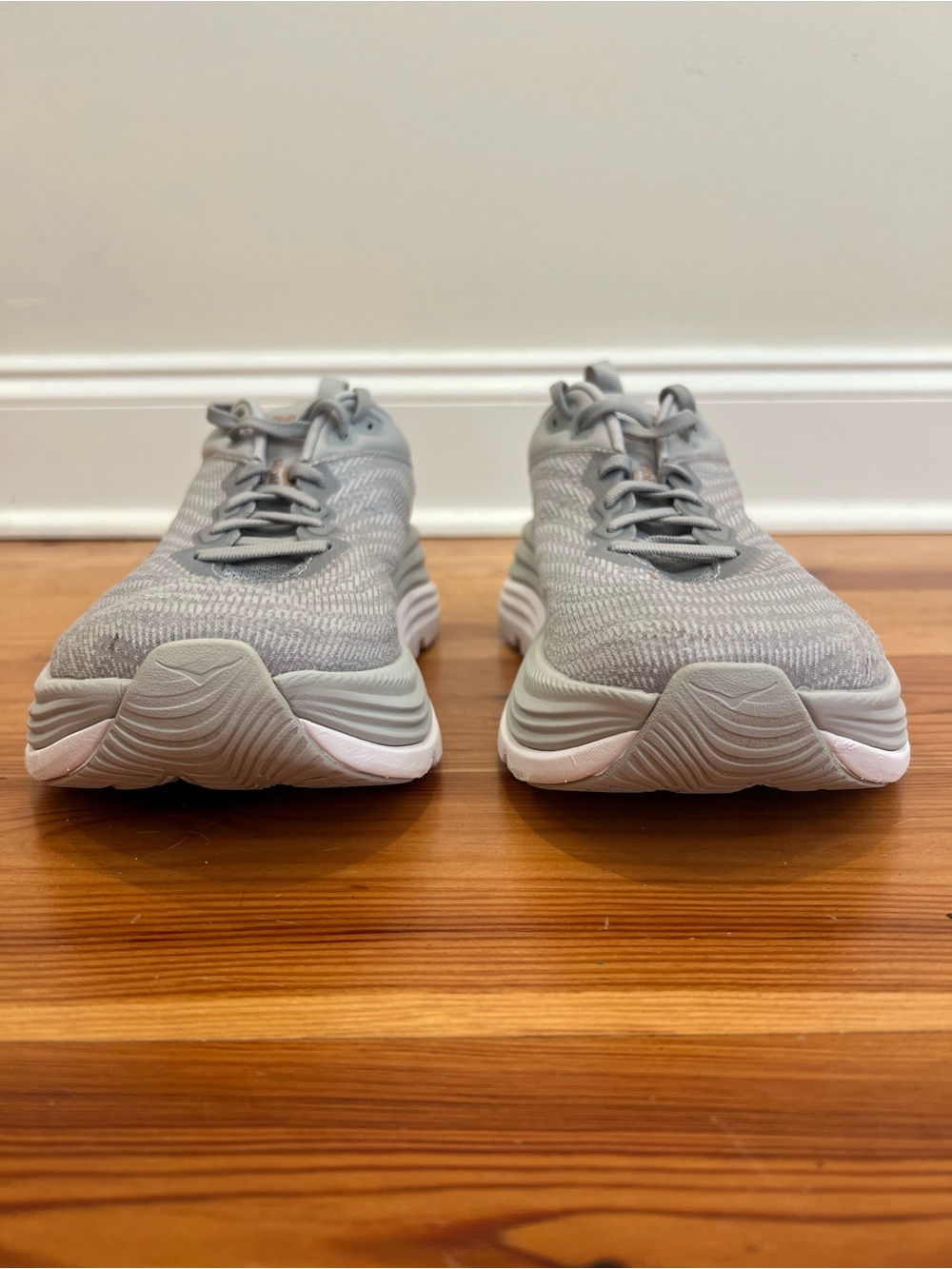 Hoka Gaviota 5 Running Shoes Womens 10.5B Harbor Mist Rose Gold Athletic Active - Picture 3 of 16